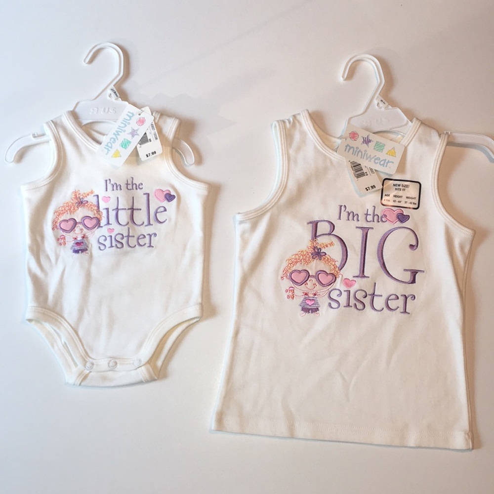NEW Big Sister/Little Sister Set